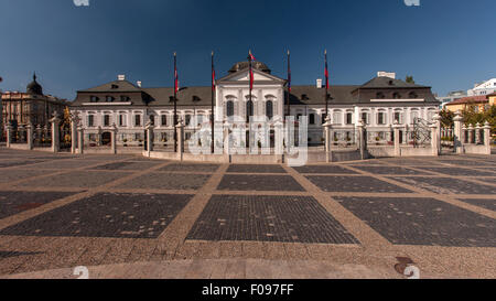 Palazzo Grassalkovich a Bratislava, in Slovacchia Foto Stock