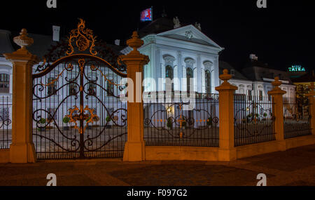 Palazzo Grassalkovich a Bratislava, in Slovacchia Foto Stock