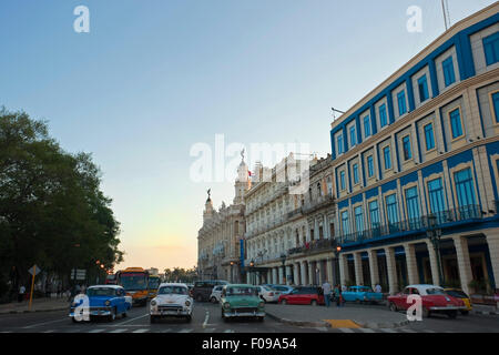 Vista orizzontale del Gran Teatro de la Habana all Avana, Cuba. Foto Stock