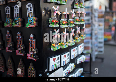 Souveniers ad un turismo di Amsterdam shop Foto Stock