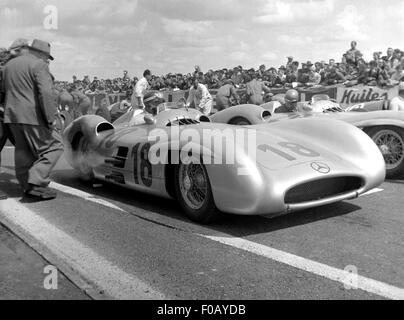 Il GP di Francia a Reims 1954 Foto Stock