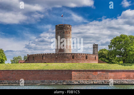 Wisloujscie fortezza. Si tratta di una fortezza storica si trova a Danzica, vicino a Westerplatte, Pomerania, Polonia, Europa Foto Stock