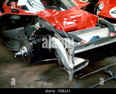 Ferrari 330 P4 a Le Mans 1967 Foto Stock