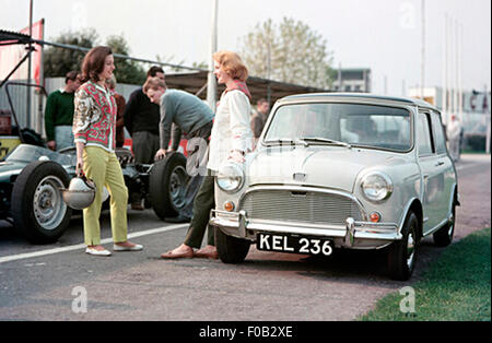 Mini Cooper a Goodwood 1961 Foto Stock