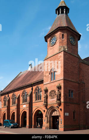 Il municipio edificio, progettato da Thomas Bower 1889. Hightown, Sandbach, Cheshire, Inghilterra, Regno Unito Foto Stock