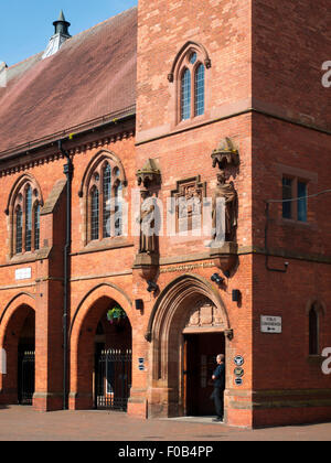 Il municipio edificio, progettato da Thomas Bower 1889. Hightown, Sandbach, Cheshire, Inghilterra, Regno Unito Foto Stock