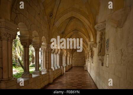 Chiostro di San Bernardo di Clairvaux medievale monastero spagnolo NORTH MIAMI BEACH FLORIDA USA Foto Stock