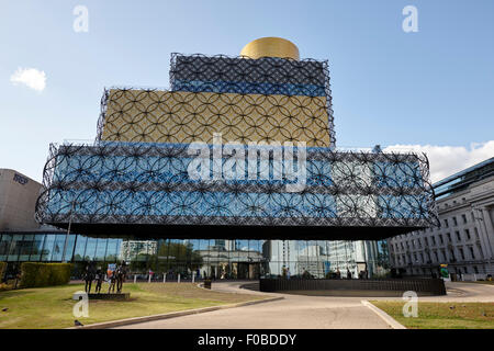 Biblioteca di Birmingham City library in Centenary Square REGNO UNITO Foto Stock