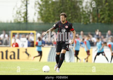 Bremen, Germania. 8 Ago, 2015. Marco Russ (Francoforte) Calcio/Calcetto : tedesco 'DFB Cup' 1° round match tra Bremer SV 0-3 Eintracht Francoforte alla Stadion am Panzenberg a Bremen, Germania . © Mutsu Kawamori/AFLO/Alamy Live News Foto Stock