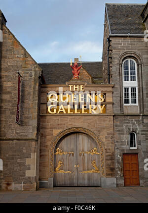 Queen's Galleria del Palazzo di Holyrood Edinburgh Scotland Regno Unito Foto Stock