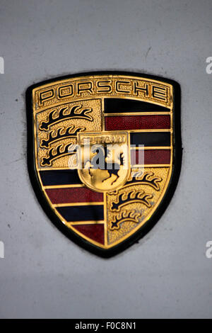 Markenname: "Porsche", Dezember 2013, Berlino. Foto Stock