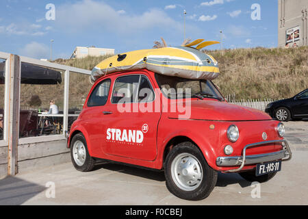 Vecchio Fiat 500 Foto Stock