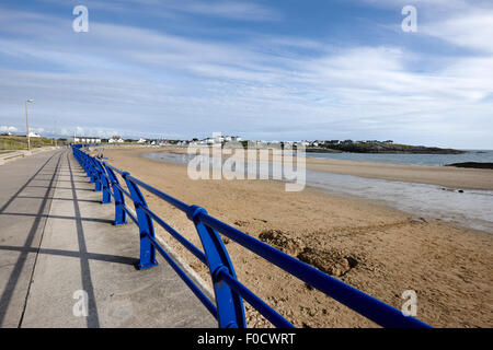 Spiaggia a trearddur bay anglesey north Wales UK Foto Stock