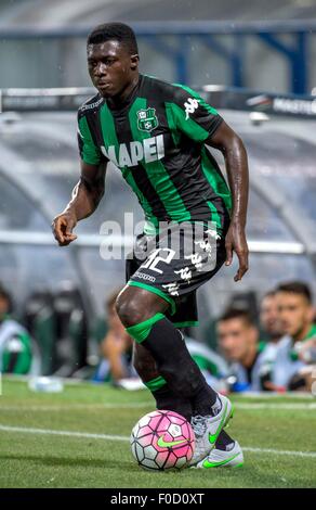 Joseph Alfred Duncan (Sassuolo), 10 agosto 2015 - Calcio : la pre-stagione amichevole tra Sassuolo 1-1 Villarreal a Mapei Stadium di Reggio Emilia, Italia. (Foto di Maurizio Borsari/AFLO) Foto Stock