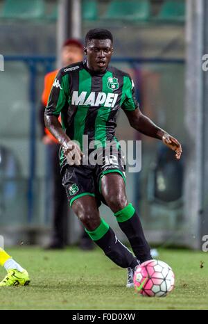 Joseph Alfred Duncan (Sassuolo), 10 agosto 2015 - Calcio : la pre-stagione amichevole tra Sassuolo 1-1 Villarreal a Mapei Stadium di Reggio Emilia, Italia. (Foto di Maurizio Borsari/AFLO) Foto Stock