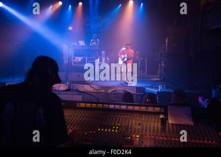 Hip-Hop artisti in scena a New York Foto Stock