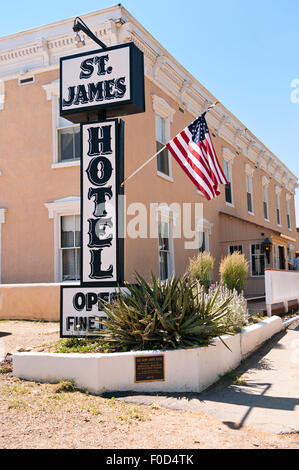 Saint James Hotel, Cimarron, NM, Nuovo Messico, NM, Stati Uniti d'America, Stati Uniti Foto Stock