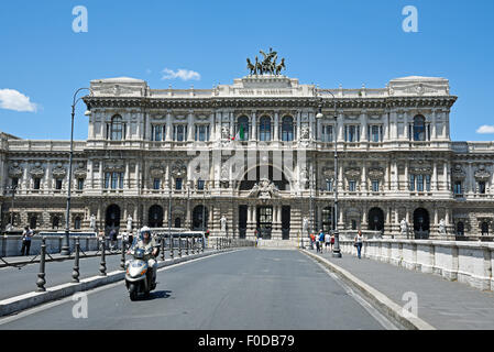 Corte di Cassazione, Palazzo di Giustizia Ponte Umberto, Roma, lazio, Italy Foto Stock