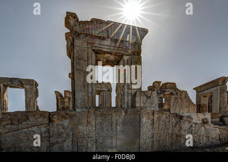 Rovine di Persepolis, Iran Foto Stock