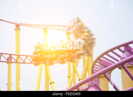 Roller coaster Foto Stock