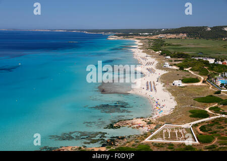 Son Bou, Menorca, isole Baleari, Spagna, Europa Foto Stock