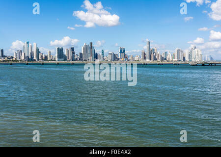 Edifici alti in Panama City, Panama Foto Stock