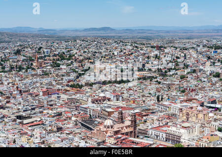 Paesaggio di Zacatecas, Messico Foto Stock