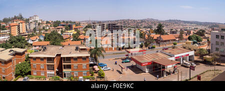 In Uganda, Kampala panorama Foto Stock