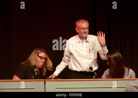 Edimburgo. Regno Unito. 14 Agosto. Jeremy Corbyn British leadership laburista ha parlato in Edinburgh International Conference Centre. Jeremy Corbyn. Pak@ Mera/Alamy Live News. Foto Stock