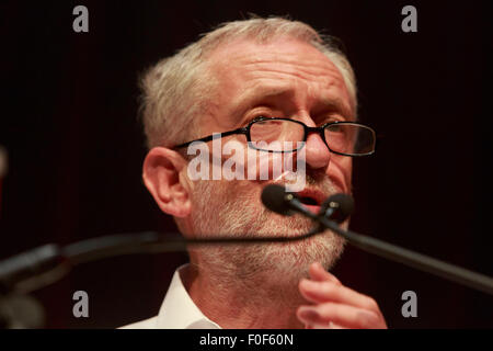 Edimburgo. Regno Unito. 14 Agosto. Jeremy Corbyn British leadership laburista ha parlato in Edinburgh International Conference Centre. Jeremy Corbyn. Pak@ Mera/Alamy Live News. Foto Stock