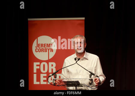 Edimburgo. Regno Unito. 14 Agosto. Jeremy Corbyn British leadership laburista ha parlato in Edinburgh International Conference Centre. Jeremy Corbyn. Pak@ Mera/Alamy Live News. Foto Stock