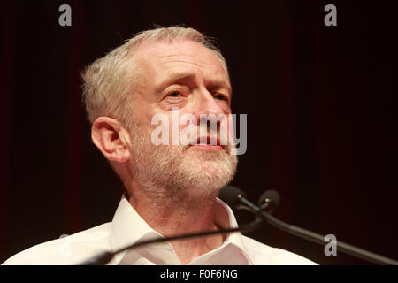 Edimburgo. Regno Unito. 14 Agosto. Jeremy Corbyn British leadership laburista ha parlato in Edinburgh International Conference Centre. Jeremy Corbyn. Pak@ Mera/Alamy Live News. Foto Stock