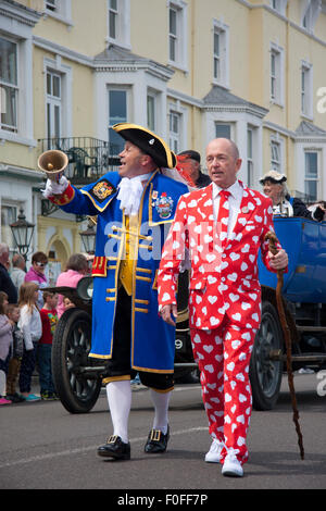 Llandudno stravaganza vittoriano 2015, detenute nel corso di un fine settimana di maggio di ogni anno nel Galles del Nord, Regno Unito. Foto Stock
