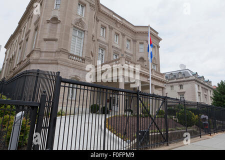 Ambasciata di Cuba - Washington DC, Stati Uniti d'America Foto Stock