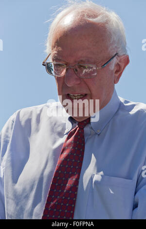 Noi Senatore Bernie Sanders (I-VT) in attesa di parlare - Washington DC, Stati Uniti d'America Foto Stock