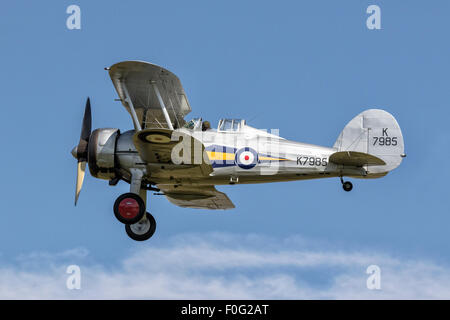 Gloster Gladiator classic WW2 bi-plane fighter Foto Stock