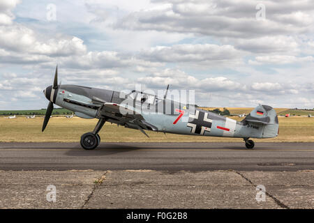 Messerschmitt Bf109 - Tedesco WW2 degli aerei da caccia Foto Stock