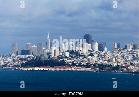 San Francisco skyline di San Francisco, Stati Uniti d'America Foto Stock