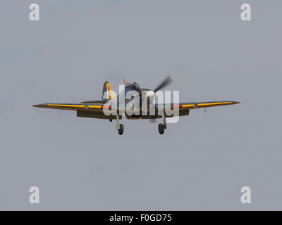 Mare Hawker Hurricane 1B conservato WW2 fighter aeromobili battenti in vecchio Operaio Foto Stock