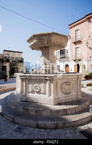 Pacentro, Abruzzo, Italia, viaggi Foto Stock