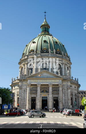 Frederik è la Chiesa, aka la chiesa di marmo, una Chiesa Evangelica Luterana di Copenhagen, Danimarca Foto Stock