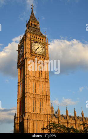 Big Ben di Londra, Inghilterra Foto Stock