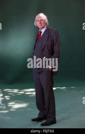 Edimburgo. Regno Unito. 17 Agosto, 2015. Edinburgh International Book Festival. Ted Honderich mostrato durante la Edinburgh International Book Festival. Credito: pak@ Mera/Alamy Live News Foto Stock