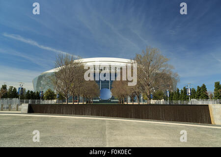 Una fotografia di AT&T Stadium, precedentemente noto come cowboy Stadium di Arlington, Texas, Stati Uniti. Foto Stock