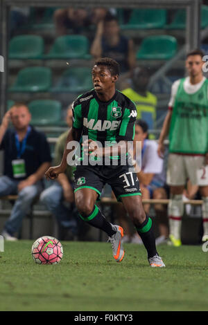 Jeremie fratello (Sassuolo), 12 agosto 2015 - Calcio : pre-stagione Trofeo Tim match tra AC Milan e Sassuolo a Mapei stadium di Reggio Emilia, Italia. (Foto di Maurizio Borsari/AFLO) Foto Stock