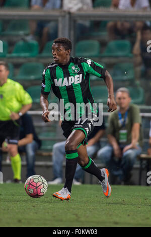 Jeremie fratello (Sassuolo), 12 agosto 2015 - Calcio : pre-stagione Trofeo Tim match tra AC Milan e Sassuolo a Mapei stadium di Reggio Emilia, Italia. (Foto di Maurizio Borsari/AFLO) Foto Stock