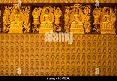 Il Monastero Po Lin, Isola di Lantau, Hong Kong Foto Stock