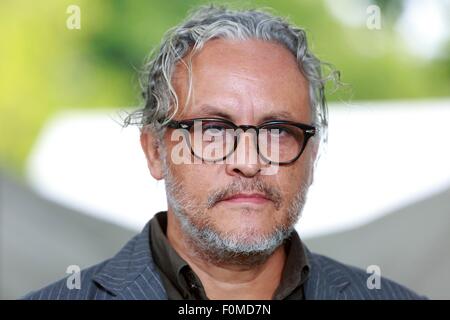 Edimburgo. Regno Unito. 17 Agosto. Edinburgh International Book Festival. foto di Gabriel Orozco durante Edinburgh International Book Festival. Credito: pak@ Mera/Alamy Live News Foto Stock