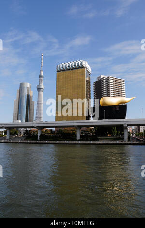 Torre Skytree e architettura moderna, Sumida, Tokyo, Giappone, Asia Foto Stock