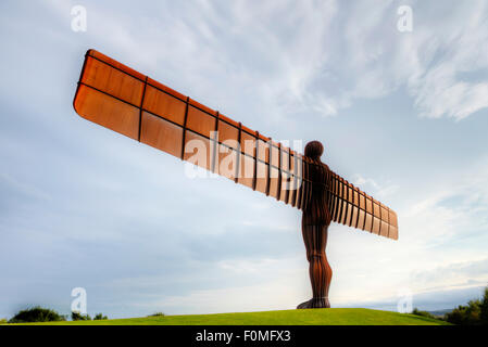 L Angelo del Nord, Gateshead, Tyne and Wear, Regno Unito Foto Stock